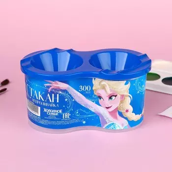 Стакан - непроливайка, двойной, холодное сердце