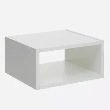 Стеллаж №2 dice cube 1/2 секция, 360х180х320, белый