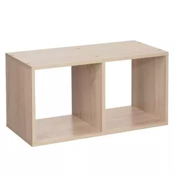 Стеллаж №3 dice cube 2 секции, 360х320х705, дуб сонома