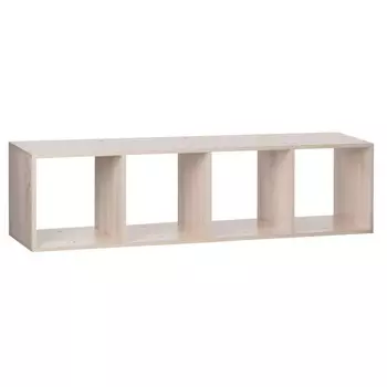 Стеллаж №4 dice cube 4 секции, 360х320х1395, дуб сонома