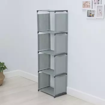 Стеллаж для хранения многофункциональный ladоm, 4127125 см, серый