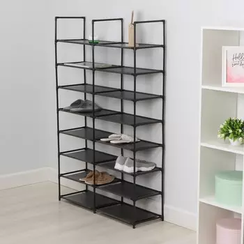 Стеллаж для хранения многофункциональный ladоm, 9030142 см, черный