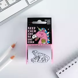 Стикеры в рулоне unicorn