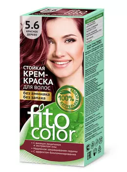 Стойкая крем-краска для волос Fitocolor тон Красное дерево 115 мл