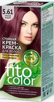 Стойкая крем-краска для волос Fitocolor тон Спелая вишня 115 мл