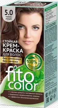 Стойкая крем-краска для волос Fitocolor тон Темно-русый 115 мл