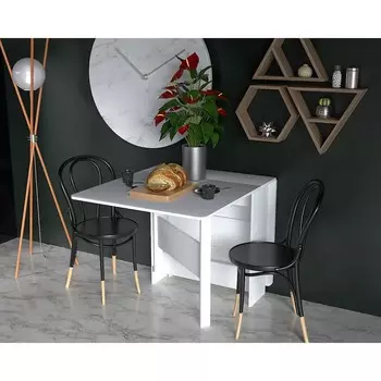 Стол-книжка эрнесто, 232(1600)х800х750, белый