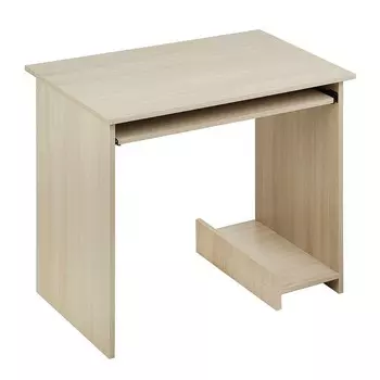 Стол компьютерный 800х500х750 ясень шимо светлый