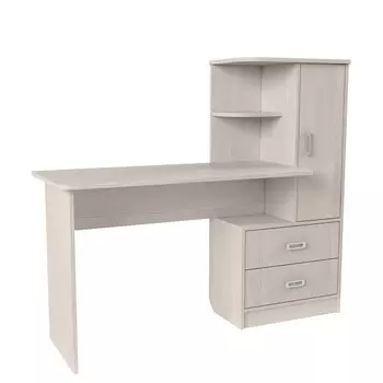 Стол компьютерный альянс 9, 1450х520х1250, бодега светлый