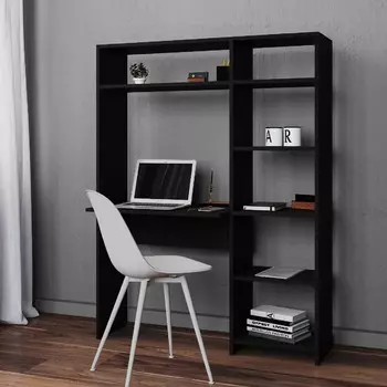 Стол компьютерный эрнест-1, 1080х400х1410, черный