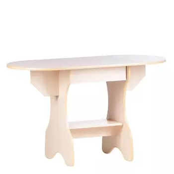 Стол обеденный эко, 620/1235х600х750, дуб молочный