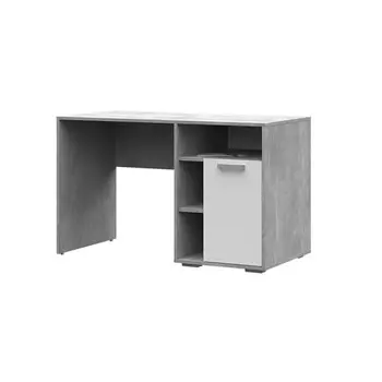 Стол письменный денвер, 1200х604х735, белый/ателье светлый