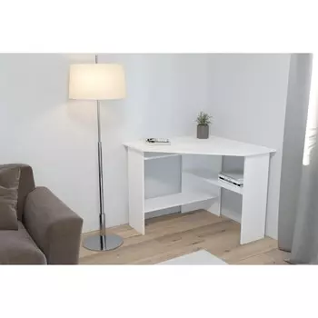 Стол письменный сп-2, 900х900х750, белый