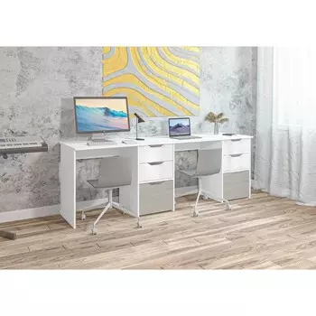 Стол письменный тандем мико 0,75х2,18х0,59м