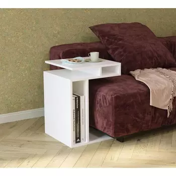 Стол приставной болеро, 440х440х620, белый