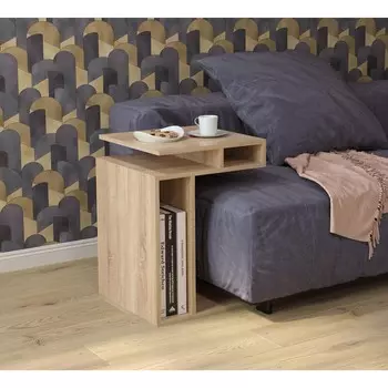 Стол приставной болеро, 440х440х620, дуб сонома