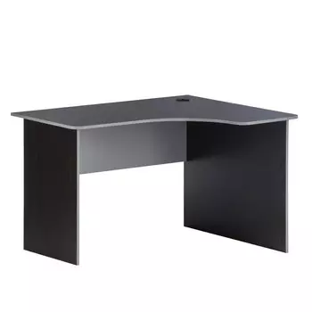 Стол рабочий правый, 1200х1000х750, венге/серый