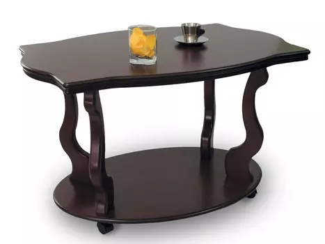 Стол журнальный Берже 3 темно-коричневый