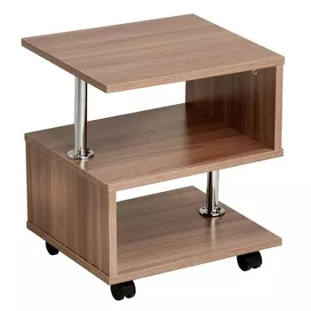 Стол журнальный комус, 400х350х415, ясень шимо темный