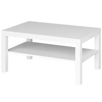 Стол журнальный лакк, 900х550х440, белый