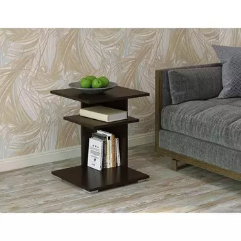 Стол журнальный лиа, 440х440х500, венге