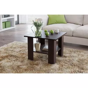 Стол журнальный лофт, венге