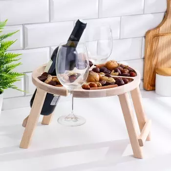 Столик - поднос с менажницей и складными ножками