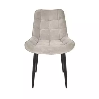 Стул Бостон, ткань Arben Dream цвет D002 (бежевый), каркас черный