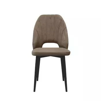 Стул Милан, ткань Arben Dream D005, каркас черный