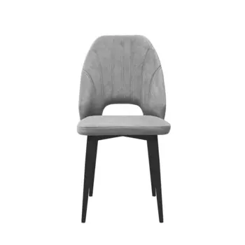 Стул Милан, ткань Arben Dream D015, каркас черный