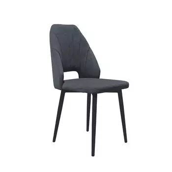 Стул Милан, ткань Arben Dream D016, каркас черный