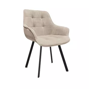 Стул Рейн, ткань Arben Dream D002, каркас черный