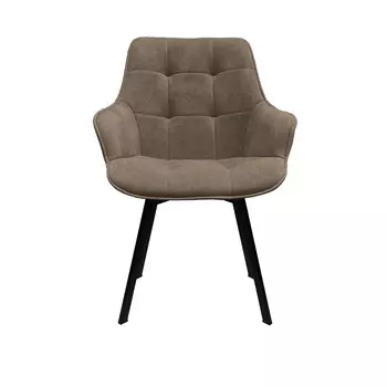 Стул Рейн, ткань Arben Dream D005, каркас черный