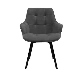 Стул Рейн, ткань Arben Dream D016, каркас черный