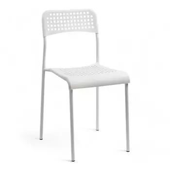 Стул для кухни сетчатый, белый