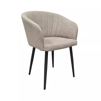 Стул Верона, ткань Arben Dream D002 (бежевый), каркас черный