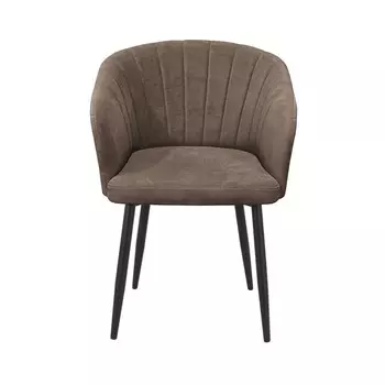 Стул Верона, ткань Arben Dream D005 (шоколад), каркас черный