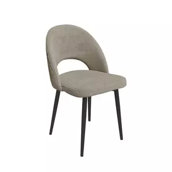 Стул Жаклин, ткань Arben Dream D002, каркас черный