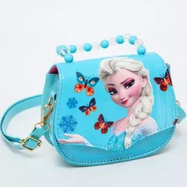 Сумка дет хс l-502, 17*6*13, отд на клапане, дл ремень, голубой