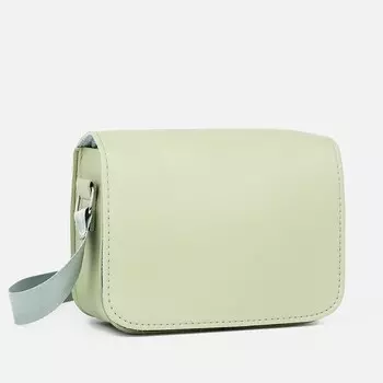 Сумка детская для девочки на магните, цвет зеленый