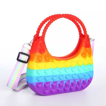 Сумка детская для девочки на молнии