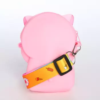 Сумка детская для девочки на молнии,