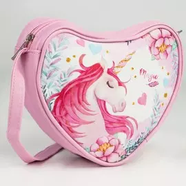 Сумка детская для девочки magic, на молнии, розовая