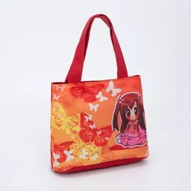 Сумка детская на магните, цвет красный