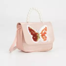 Сумка детская на магните, цвет розовый