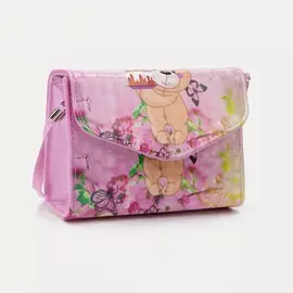 Сумка детская на магните, цвет розовый