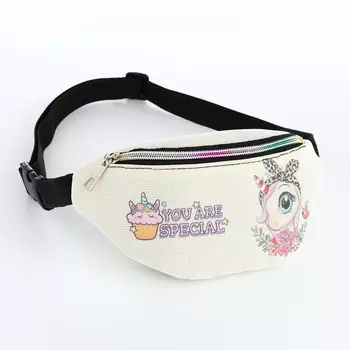 Сумка поясная детская на молнии