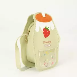 Сумка детская на молнии, цвет мятный