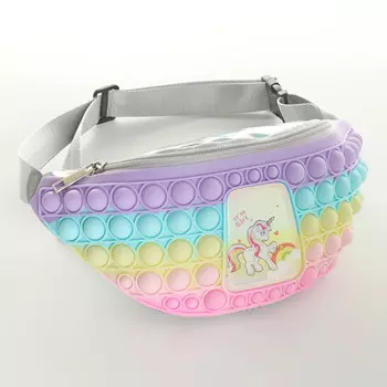 Сумка поясная детская на молнии
