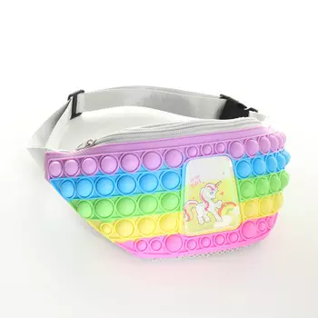 Сумка поясная детская на молнии